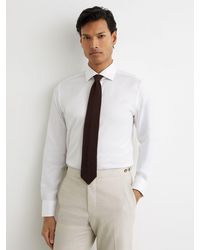 Reiss - Bishopsgate Regular Fit Cotton-Blend Stretch Shirt - Lyst