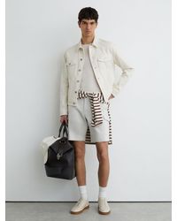 Reiss - Wicket Cotton Chino Shorts With Stretch - Lyst
