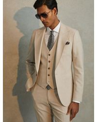 Reiss - Single Breasted Waistcoat - Lyst