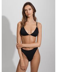 GOOD AMERICAN - Whip Stitch Triangle Bikini Top - Lyst