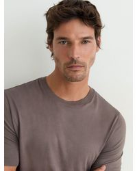 Reiss - Cotton- Crew-Neck Modern-Fit T-Shirt - Lyst