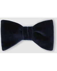 Reiss - Velvet Bow Tie - Lyst