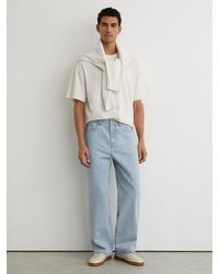 Reiss - Monogram Relaxed-Fit Jeans - Lyst