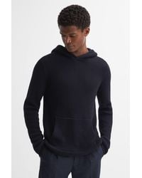 PAIGE - Cotton Cable Knitted Hoodie - Lyst