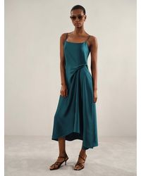 sachin and babi light blue dress Reiss Maggie Occasion Slip Dress in White
