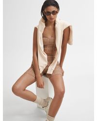 The Upside - Check Sports Bra - Lyst