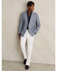 Reiss - Kason Loafers Suede Plain - Lyst