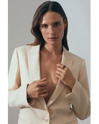 ATELIER - Italian Textured Single Breasted Suit: Blazer - Lyst