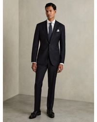 Reiss - Slim-Fit Single Breasted Wool Suit Jacket - Lyst