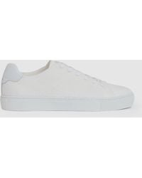 Reiss - Finleyted Low-Top Trainers - Lyst