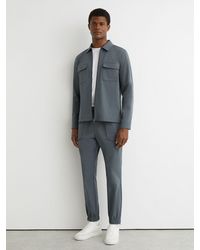 Reiss - Technical Cuffed Drawstring Trousers - Lyst