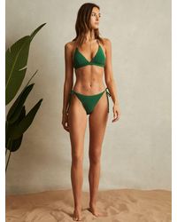 Reiss - Side Tie Bikini Bottoms - Lyst