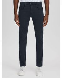 Replay - Slim Fit Garment Dyed Jeans - Lyst