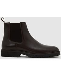 Reiss - Milton Leather Chelsea Boots - Lyst