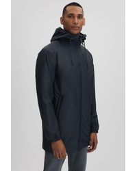 Rains - Waterproof Long Jacket - Lyst