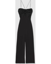 AMUR - Cady Rosette Jumpsuit - Lyst