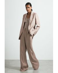 ATELIER - Tailored Double Breasted Suit Blazer - Lyst