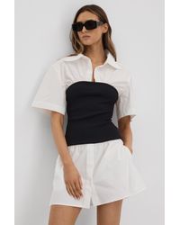 Anna Quan - Hybrid Shirt Mini Dress - Lyst