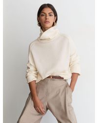 Reiss - Wool-Cashmere Roll-Neck Jumper - Lyst