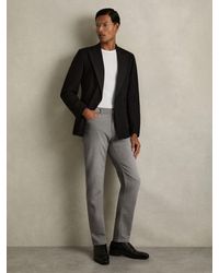 Reiss - Picton - Light Washed Grey Cotton-stretch Slim-fit Jeans, 35w X 31l (uk 35 R) - Lyst