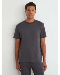 Reiss - Sueded Interlock Jersey Modern-Fit T-Shirt - Lyst
