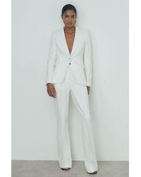 ATELIER - Slim Flared Suit Trousers - Lyst
