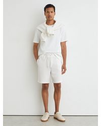 Reiss - Textured Drawstring Shorts - Lyst