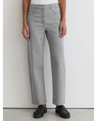 Reiss - Selin Mid-Rise Straight-Leg Jeans - Lyst