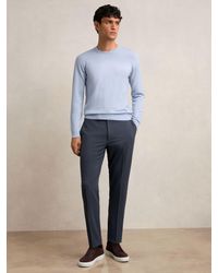 Reiss - Slim-Fit Drawcord Trousers - Lyst