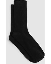 Reiss - Felicia Loafer Socks Cotton Ribbed - Lyst