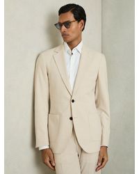 Reiss - Blazer Single-Breasted Stretch Suit Slim-Fit - Lyst