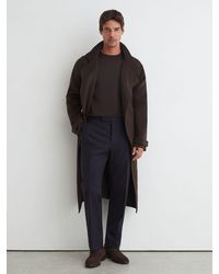 Reiss - Wool Side-Adjuster Classic-Fit Suit Trousers - Lyst