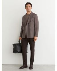 Reiss - Slim Fit Stretch Drawstring Trousers - Lyst