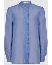 reiss ingrid blouse