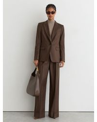 Reiss - Petite Wool-Blend Single-Breasted Blazer - Lyst