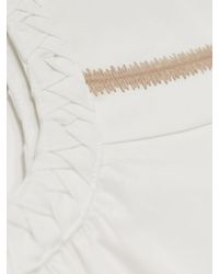 Reiss - Cotton Plaited Trim Sleeveless Dress, Size: 13-14 Years - Lyst