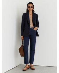 Reiss - Slim-Leg Mid-Rise Jeans - Lyst