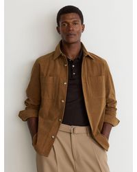 Reiss - Corduroy Twin-Pocket Overshirt - Lyst