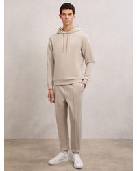 Reiss - Interlock Drawstring Joggers - Lyst
