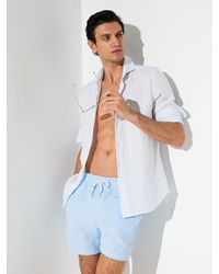 Reiss - Drawstring Swim Shorts - Lyst