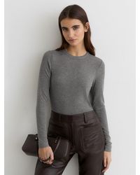 Reiss - Arabelle - Grey T-shirt, L (us 12-14) - Lyst
