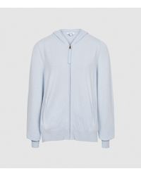 reiss seren cashmere hoodie