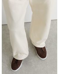 Reiss - Jenson Lace-Up Trainers - Lyst