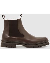 Reiss - Leather Chelsea Boots - Lyst