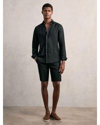 Reiss - Modern Fit Cotton Blend Chino Shorts, - Resort & Holiday Wear - Lyst