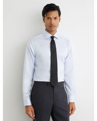 Reiss - Regular Fit Cotton-Blend Stretch Shirt - Lyst