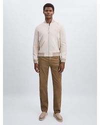 PAIGE - Stretch-Cotton Slim Trousers - Lyst