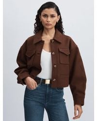 PAIGE - Wool-Blend Cropped - Lyst