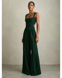 Reiss - Dion Jumpsuit Plain - Lyst