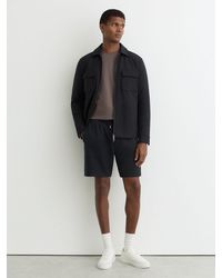 Reiss - Premium Interlock Drawstring Shorts - Lyst